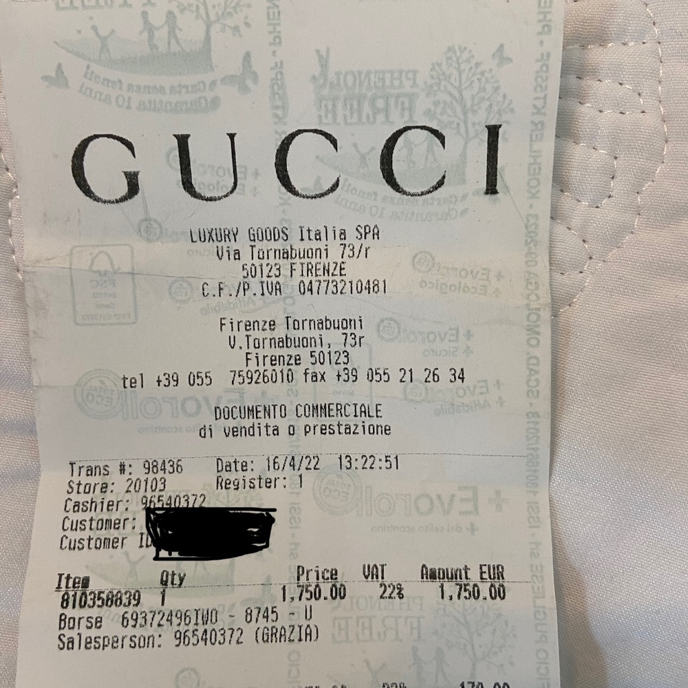 NEW!! Gucci Ophidia Small Tote